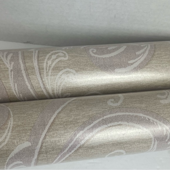 (2)Kenneth James high-end wallpaper double rolls scroll neutral pattern - Picture 4 of 16